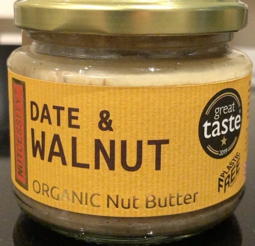 Date and walnut organic nut butter