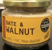 Date and walnut organic nut butter