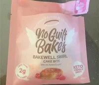 Bakewell swirl cake bite
