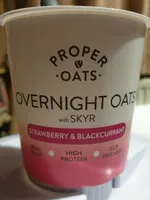 Overnight Oats - Strawberry & Blackcurrant