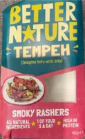 Tempeh smoky rashers