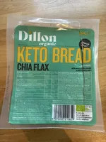 Organic Keto bread chia flax