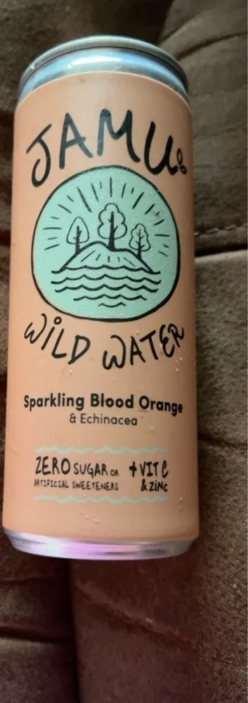 Sparkling blood orange & echinacea wild water