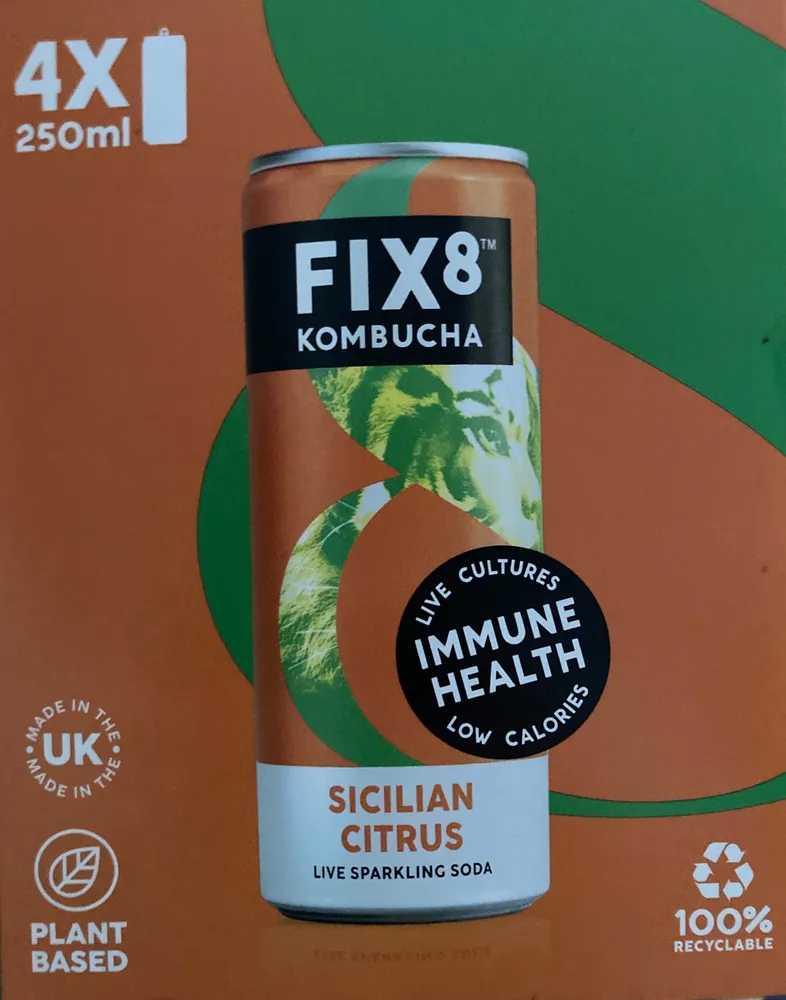 Sicilian citrus kombucha