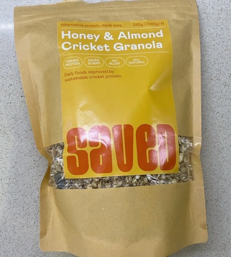 Honey & Almond cricket granola
