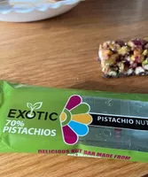 Pistachio nut bar