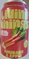 Rhubarb & Apple Prebiotic Soda