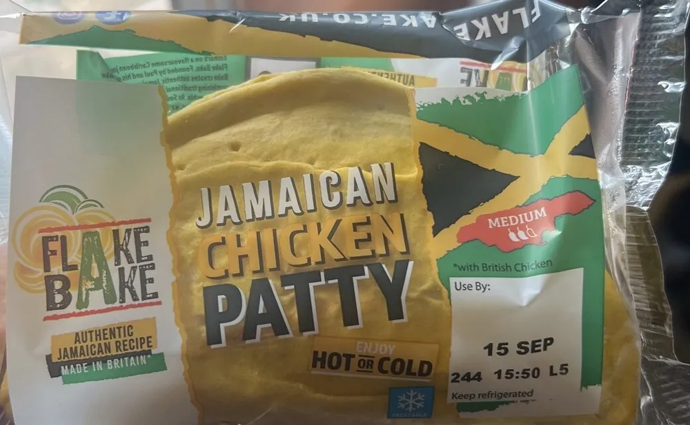 Jamaican Chicken Patty