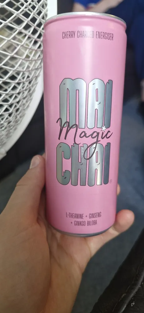 Mai chai magic cherry charged energiser