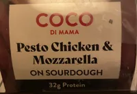 Pesto Chicken & Mozzarella on Sourdough