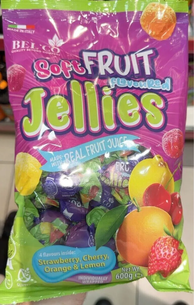 Soft fruit Jellies