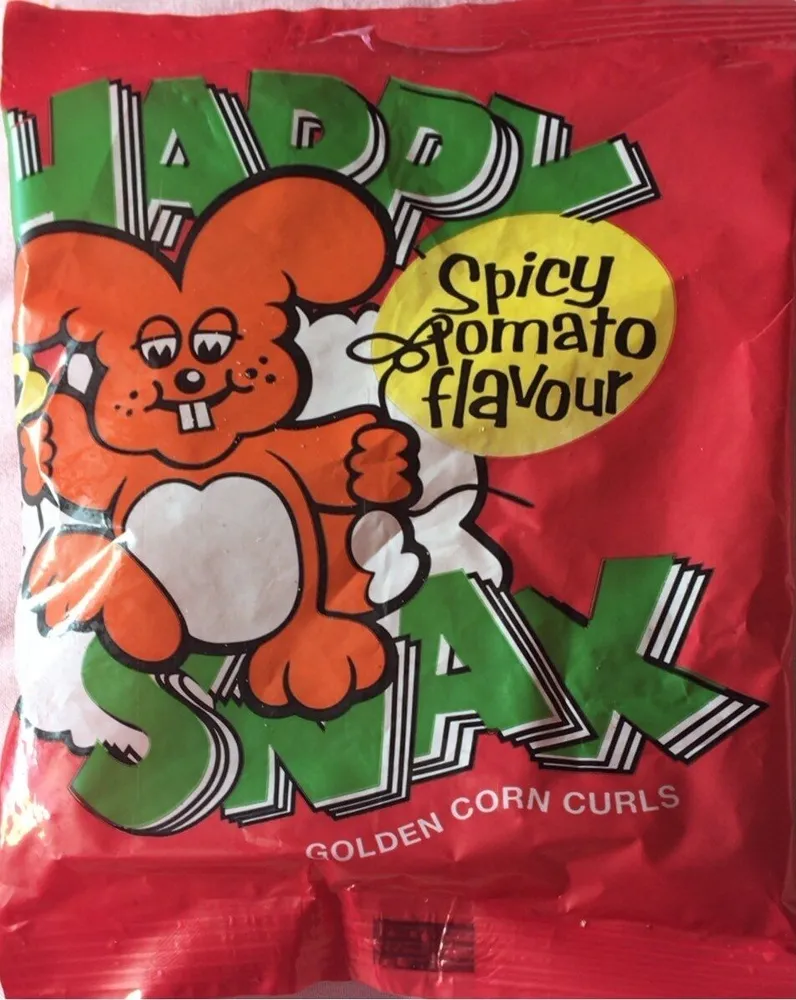 Spicy tomato crisps