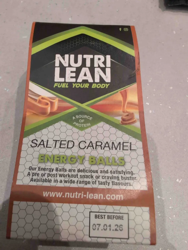 Salted Caramel Energy Balls