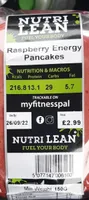 Rasberry protein pancakes