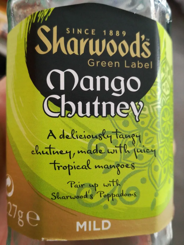 Mild Mango Chutney