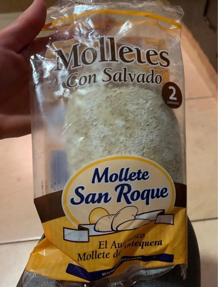 Molletes con salvado