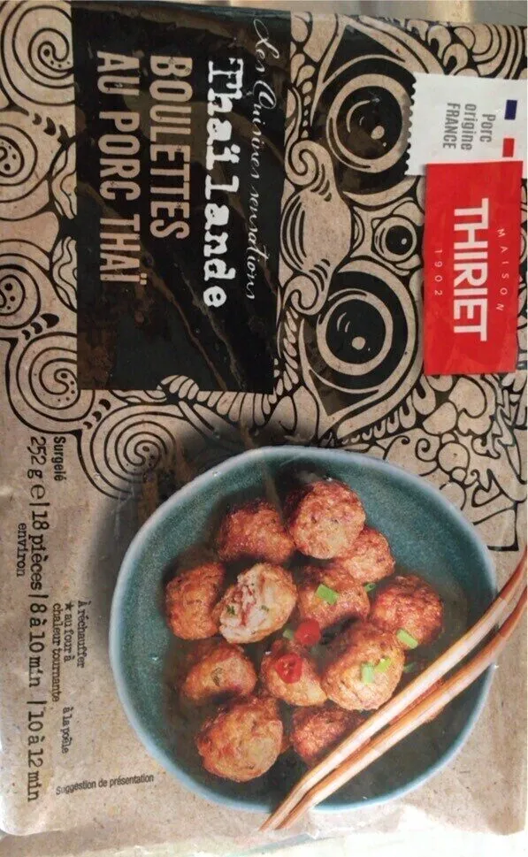 Boulettes de porc thaï