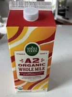 A2 Organic Whole Milk