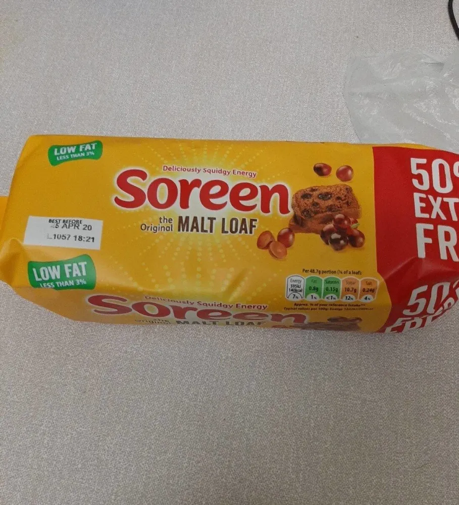 Soreen  the orignal malt  loaf