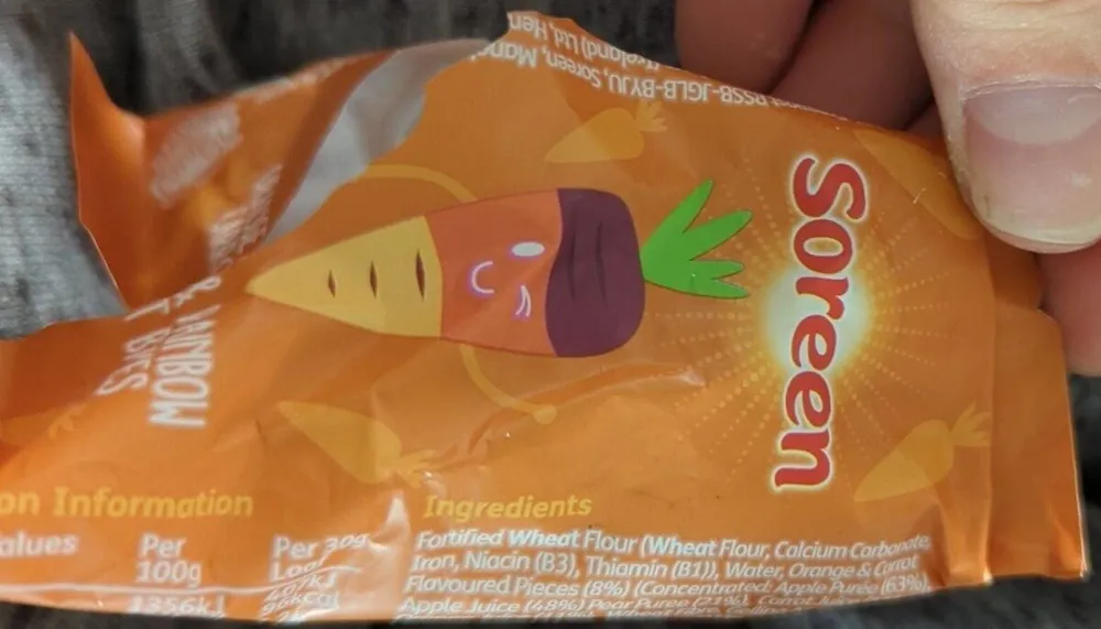 Orange and Rainbow Carrot Baked