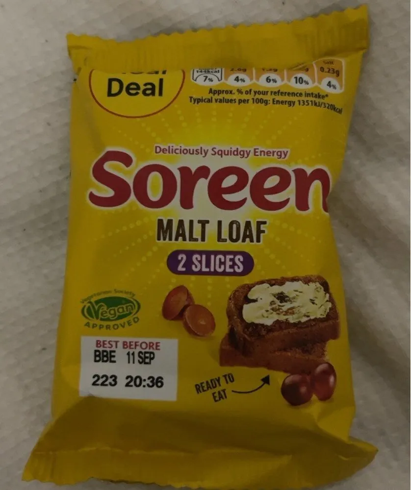 Malt Loaf (2 Slices)
