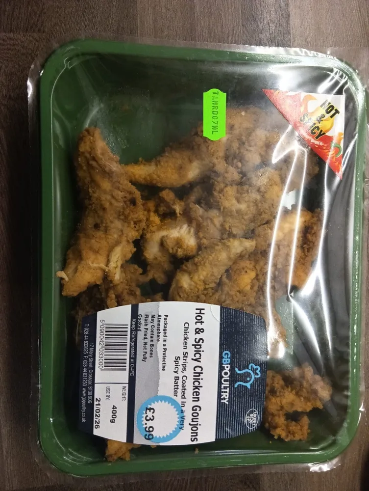 Hot & Spicy Chicken Goujons