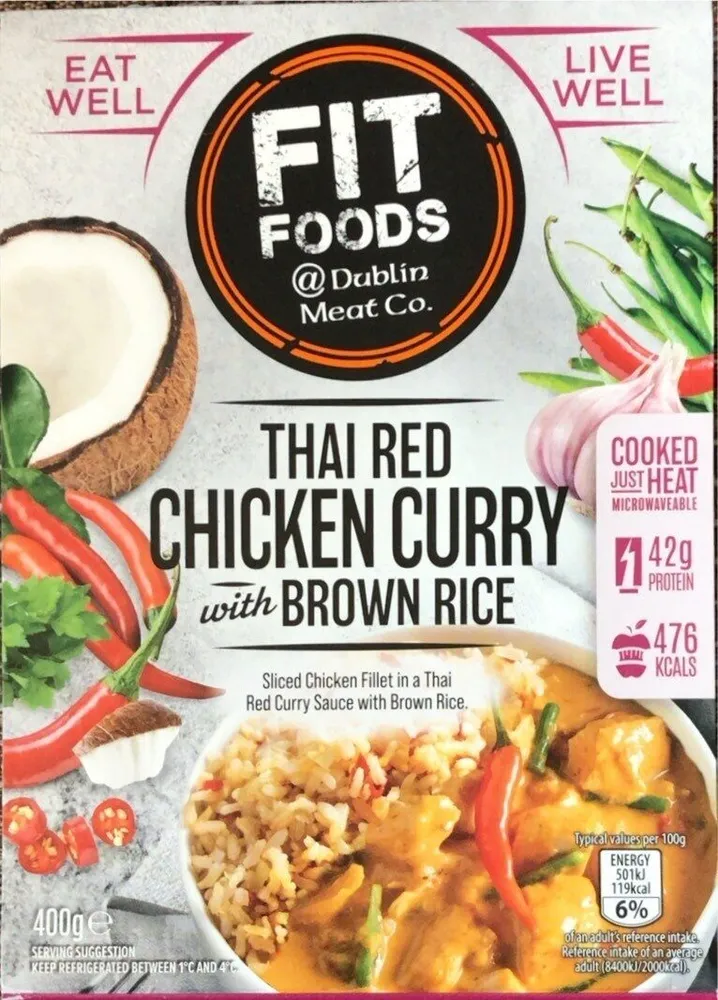 Thai Red Chicken Curry with Brown Rice