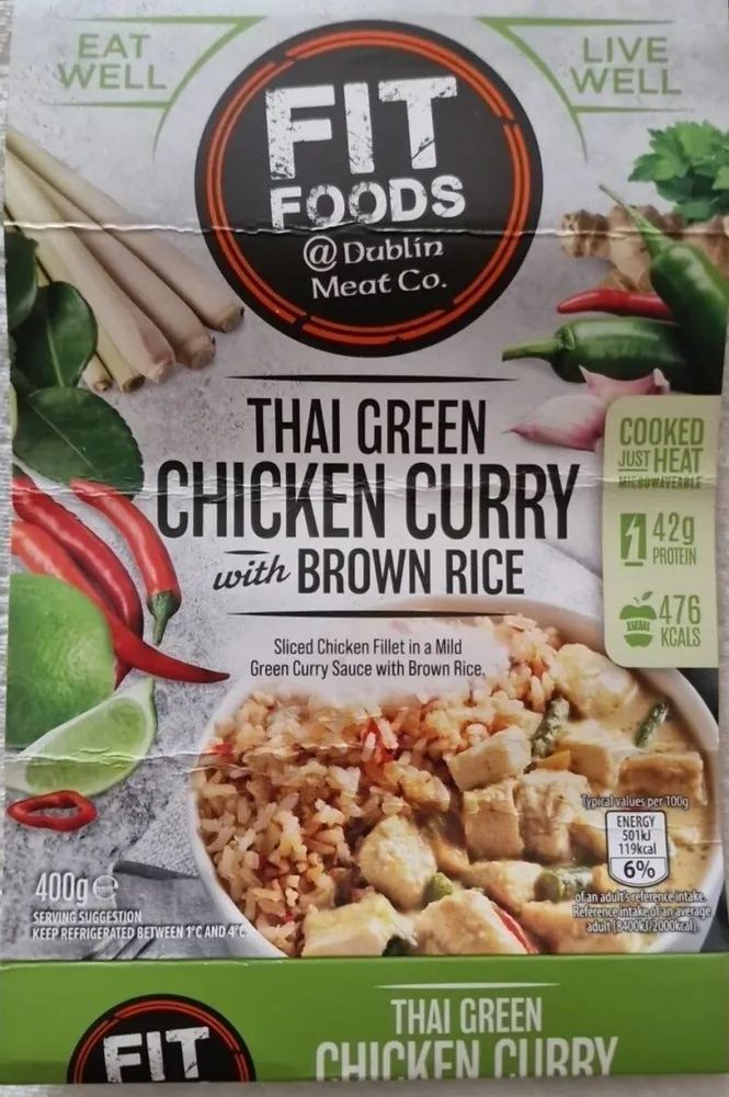 Thai Green Chicken Curry with Brown Rice
