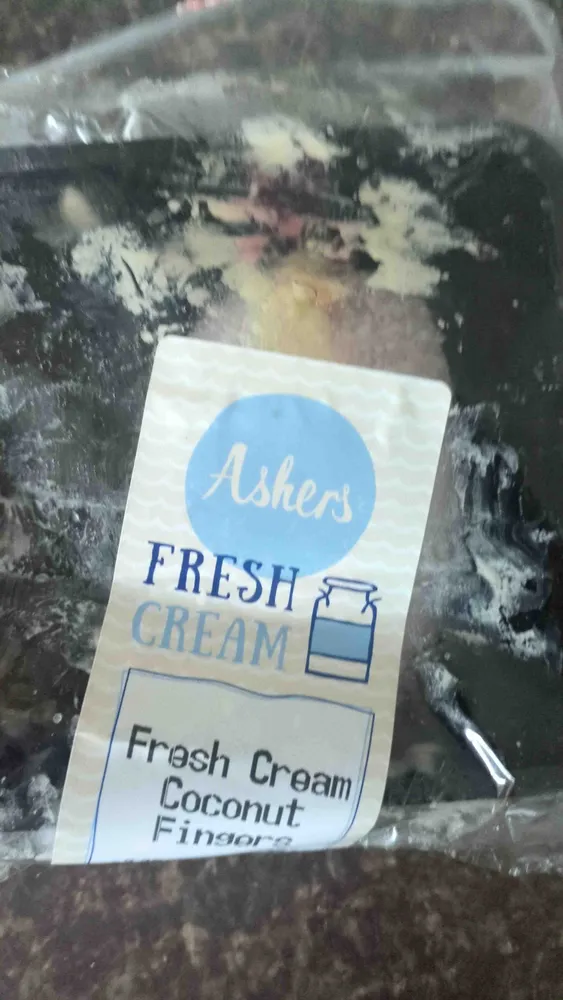 Fresh cream coconut finger