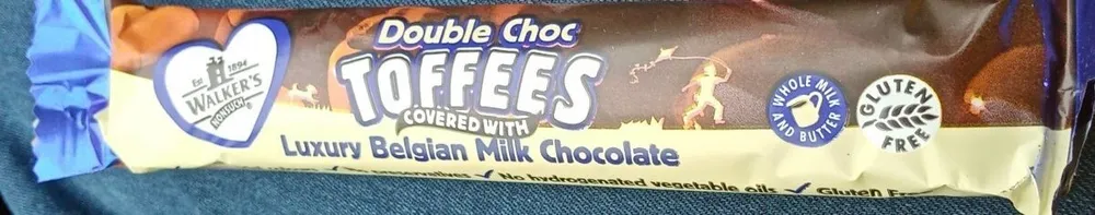 Double choc toffees