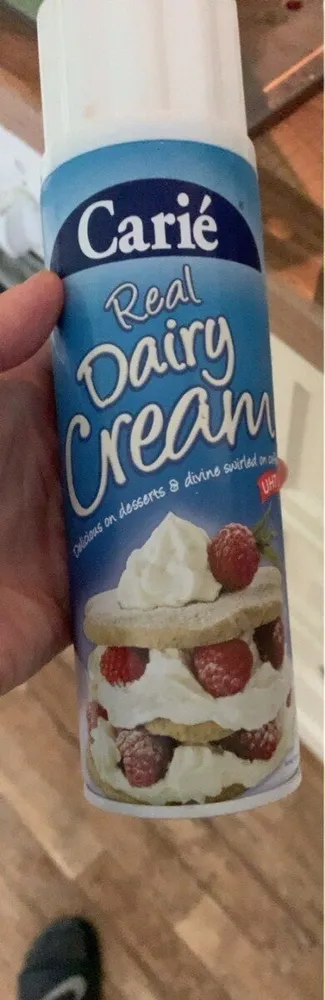 Real dairy cream