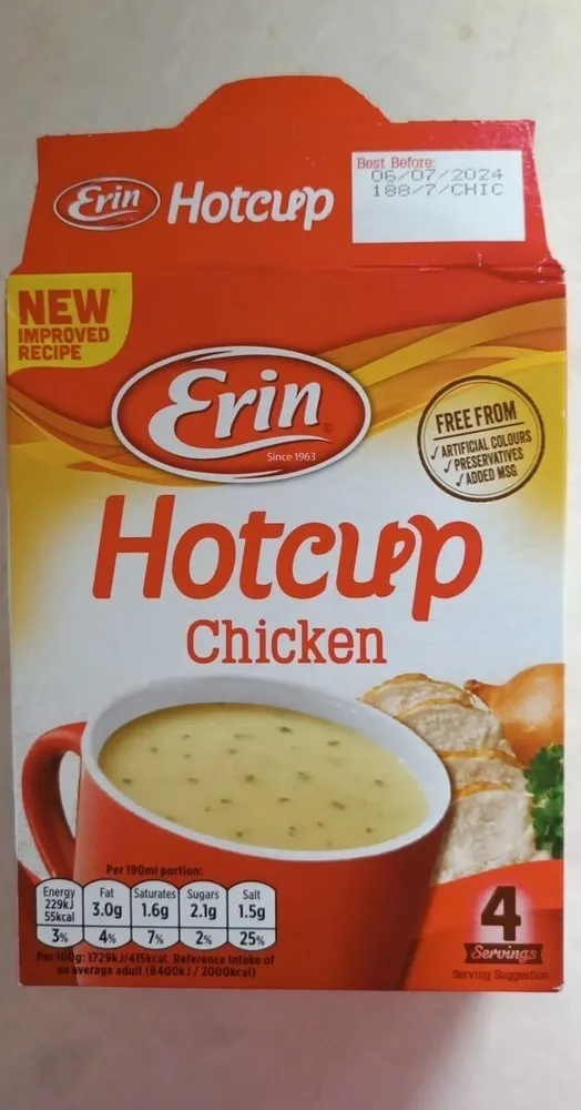 Dried Chicken Flavoured Instant Soup Mix