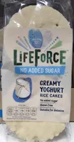 Yogurt rice cakes