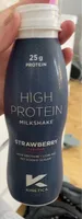 High Protein Milkshake Strawberry Flavour