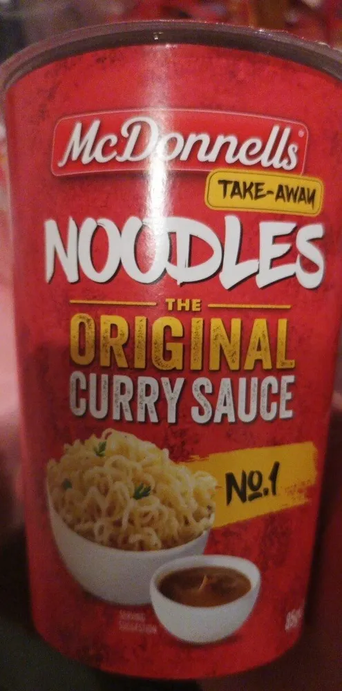 Noodles  original curry sauce