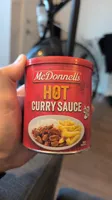 Offe McDonnells HOT CURRY SAUCE RELAND'S NO.1 CU S