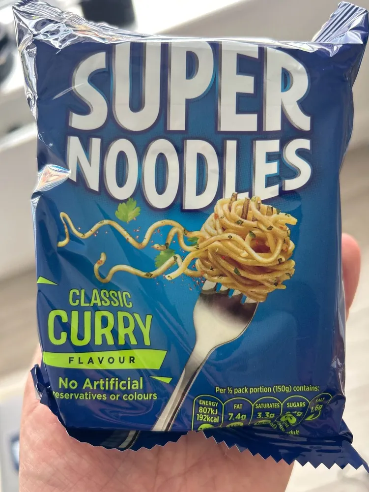 Classic Curry Flavour Noodles