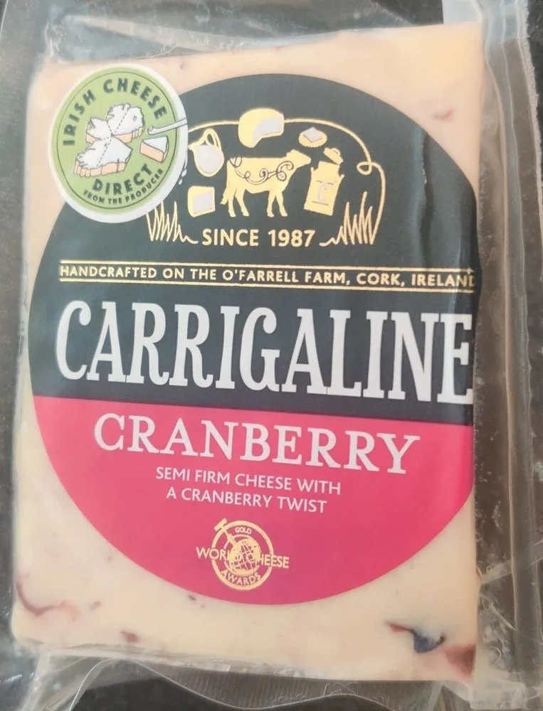 Carrigaline cranberry cheese