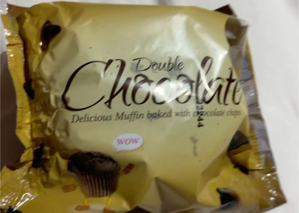 Double chocolate muffin