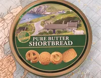 Pure butter shortbread