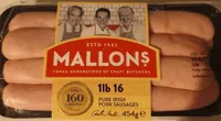 PURE IRISH PORK SAUSAGES