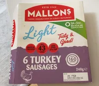 6 Turkey sausages