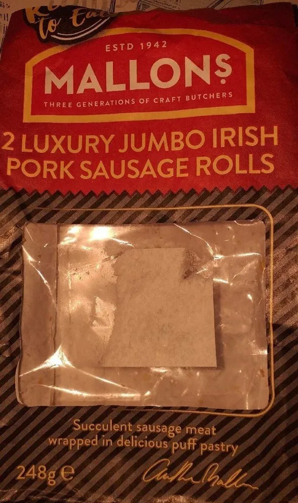 Pork sausage rolls