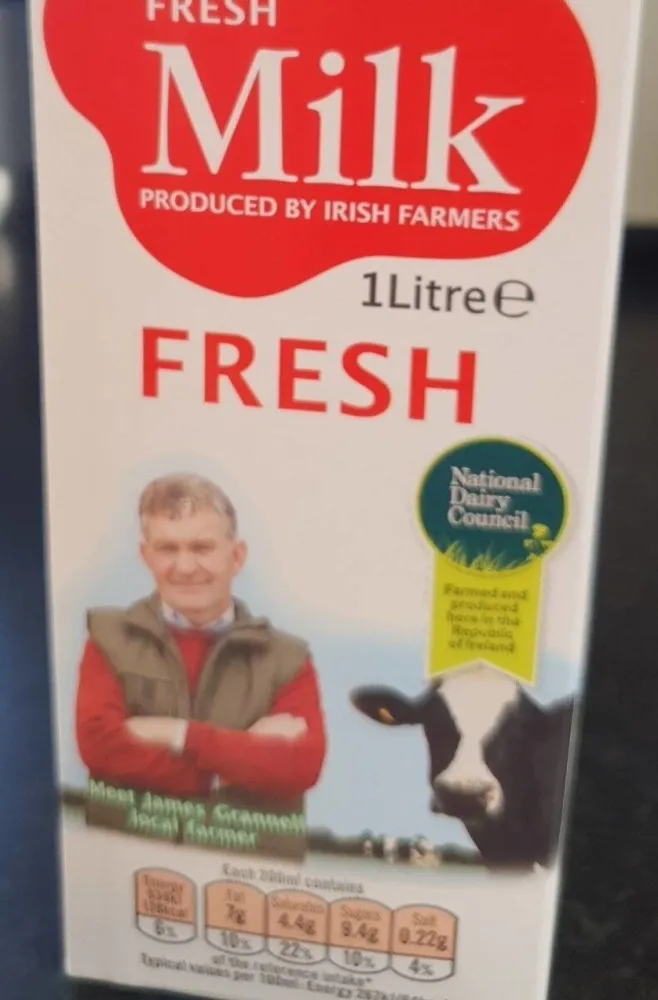 Full fat milk