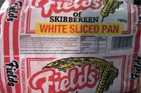 White sliced pan
