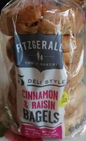 Cinnamon & Raisin Bagels