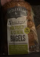 Multiseed and cereal bagels