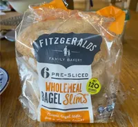 Wholemeal bagel slims