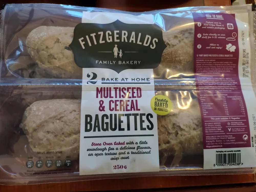 Multiseed & Cereal Baguettes