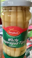 White asparagus tips